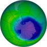Antarctic Ozone 2001-11-01